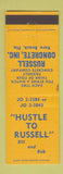 Matchbook Cover - Russell Concrete Vero Beach FL WEAR