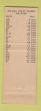 Matchbook Cover - Theo Froemming Sons Concrete Milwaukee WI