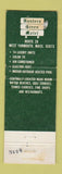 Matchbook Cover - Hunters Green Motel West Yarmouth MA