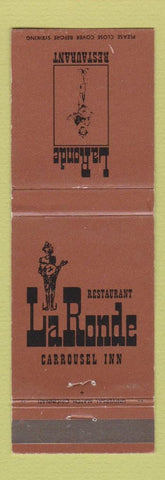 Matchbook Cover - Restaurant LaRonde Carousel Inn Cincinnati OH