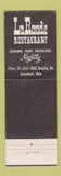 Matchbook Cover - Restaurant LaRonde Carousel Inn Cincinnati OH