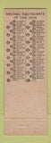 Matchbook Cover - Dietzgen Architects Engineers Supply Seattle WA