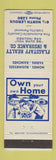 Matchbook Cover - Flagstaff Real Estate Insurance Flagstaff? AZ?