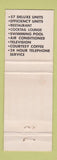 Matchbook Cover - Dorchester Motor Lodge Poughkeepsie NY WEAR
