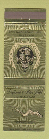 Matchbook Cover - Driftwood Motor Hotel Port Arthur TX