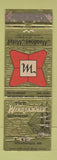 Matchbook Cover - Meadows Motel Indianapolis IN Windjammer WORN