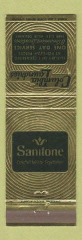 Matchbook Cover - Columbia Laundry Santione Greensboro NC