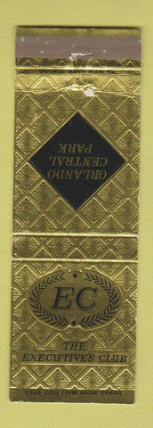 Matchbook Cover - Executives Club Orlando FL