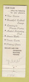 Matchbook Cover - Executives Club Orlando FL