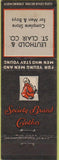 Matchbook Cover - Leuthold  and  St Clair Co Owatonna MN men's clothes