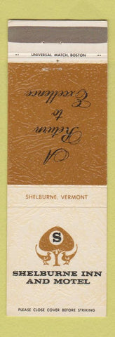 Matchbook Cover - Shelburne Inn Motel VT