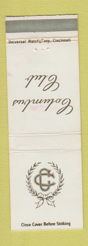 Matchbook Cover - Columbus Club OH? WEAR