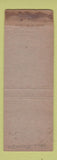 Matchbook Cover - Tangney Hotels Fort Dodge Carroll Sheldon Muscatine IA