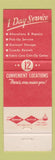Matchbook Cover - Peerless Cleaners Laundry WEAR