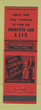 Matchbook Cover - City Dry Cleaners Conneaut OH