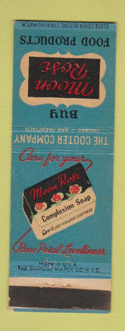 Matchbook Cover - Moon Rose Soap Cooter Company Chicago IL San Francisco CA