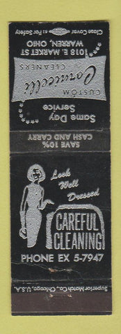Matchbook Cover - Cornicelli Cleaners Warren OH #1