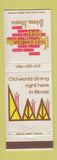 Matchbook Cover - Urbana Lincoln Hotel Urbana IL