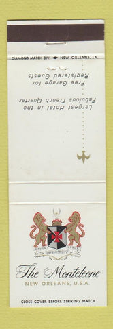Matchbook Cover - Hotel Monteleone New Orleans LA WEAR
