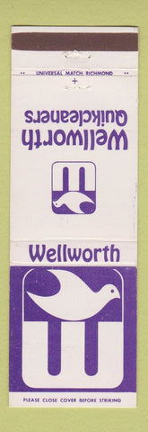 Matchbook Cover - Wellworth Cleaners