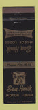 Matchbook Cover - Sea Hawk Motor Lodge Atlantic Beach NC