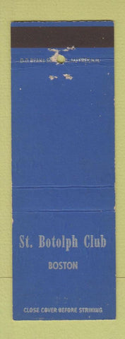 Matchbook Cover - St Botolph Club Boston MA DD Bean WEAR