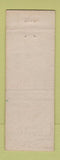 Matchbook Cover - Curlee Men's Clothes FA Miller Department Store Butler AL