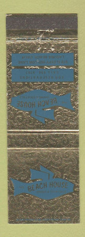 Matchbook Cover - The Beach House Laguna Beach CA