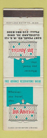 Matchbook Cover - Inn America Cleveland OH