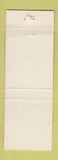 Matchbook Cover - Crystal Restaurant Thomasville GA