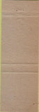 Matchbook Cover - Sutt's Cafe Provo UT WEAR