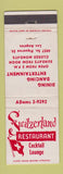 Matchbook Cover - Switzerland Restaurant Los Angeles CA WEAR