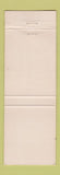 Matchbook Cover - The Rusty Nail Steak House Phoenix AZ WEAR