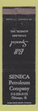 Matchbook Cover - Seneca Petroleum Chicago IL Munster IN Bill Spaniol WEAR