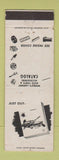 Matchbook Cover - Auto Parts Catalog  WEAR