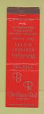 Matchbook Cover - The Brass Rail Philadelphia PA Airport Motel
