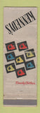 Matchbook Cover - Kennedy's Timely Men's Clothes Boston Brockton Lynn MA POOR