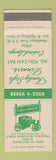 Matchbook Cover - Coach House Cleveland OH