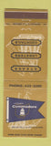 Matchbook Cover - Cassano's Commodore Dayton OH