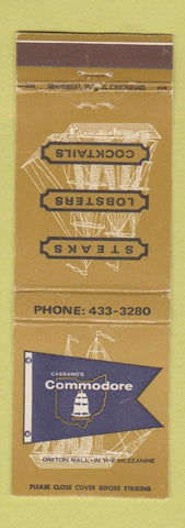 Matchbook Cover - Cassano's Commodore Dayton OH