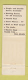Matchbook Cover - Red Carpet Motel Cincinnati OH