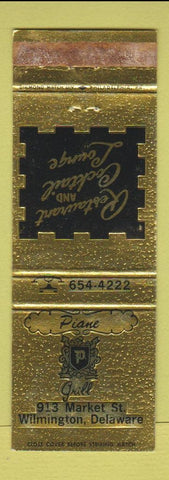 Matchbook Cover - Piane Restaurant Wilmington DE WORN