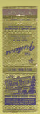 Matchbook Cover - King Bros Friendship Inn St Louis MO