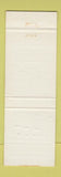 Matchbook Cover - King Bros Friendship Inn St Louis MO