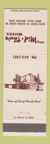 Matchbook Cover - Mid Town Motel Great Falls MT