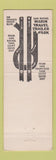 Matchbook Cover - Marin Travel Trailer Park CA