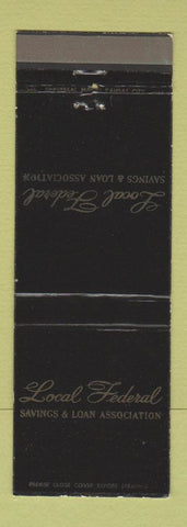 Matchbook Cover - Local Federal Savings and Loan Oklahoma City OK