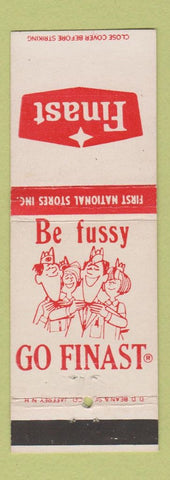 Matchbook Cover - Finast First National Stores DD Bean
