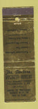 Matchbook Cover - The Doctors Business Bureau Philadelphia PA