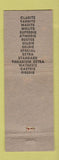 Matchbook Cover - Columbia Tool Steel Cleveland OH
